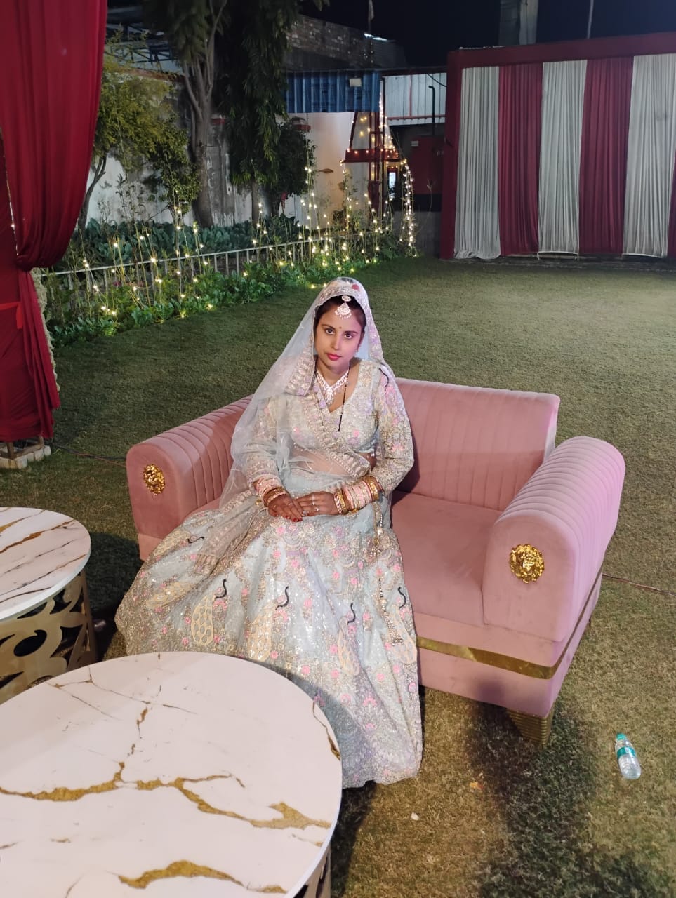 Customer photo review of Beautiful Peacock Design Butterfly Net Coding & Sequins Work Lehenga Choli