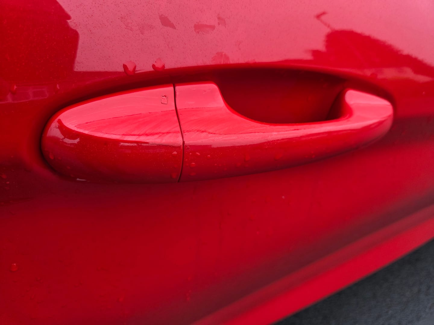 Customer photo review of Standard Door Handle Lock Cover Mk8/8.5 Fiesta / Mk2/2.5 Puma