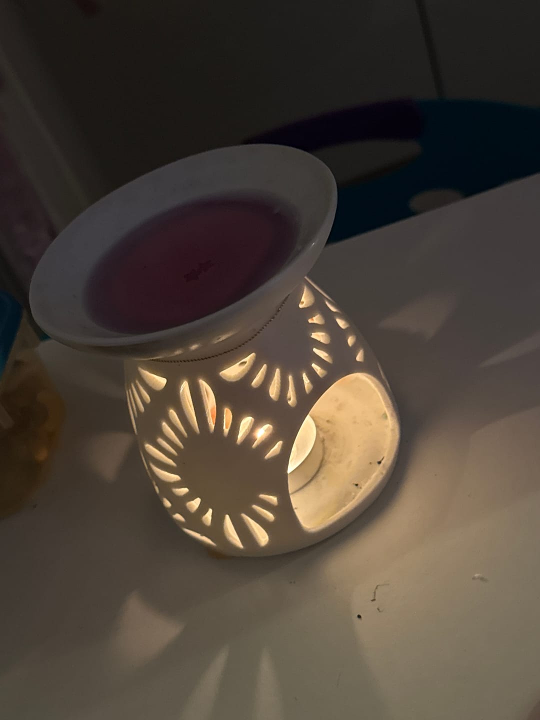 Customer photo review of Sleep Well Lavender & Chamomile Wax Melts