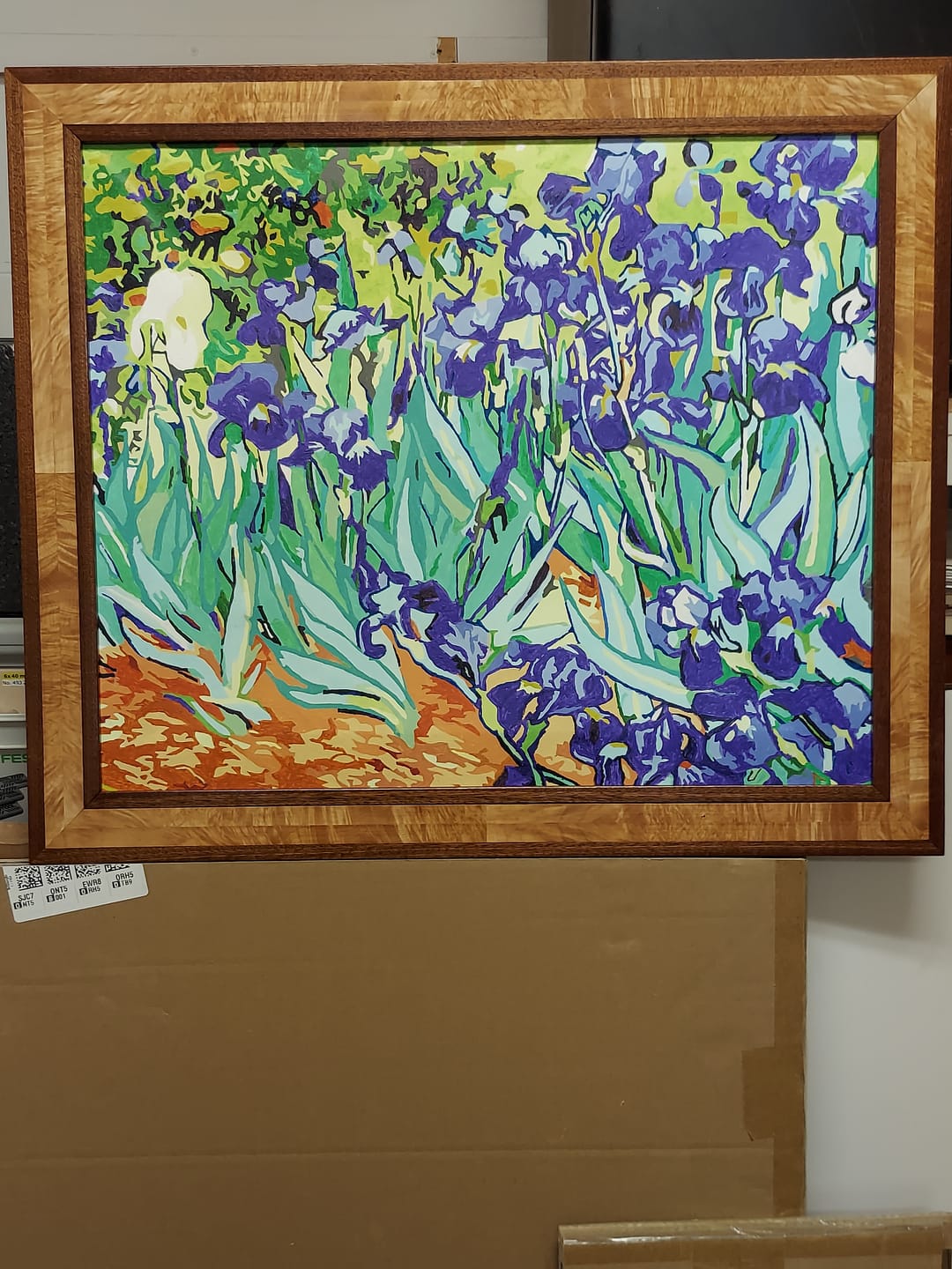 Customer photo review of The Sea at Les Saintes - Vincent Van Gogh