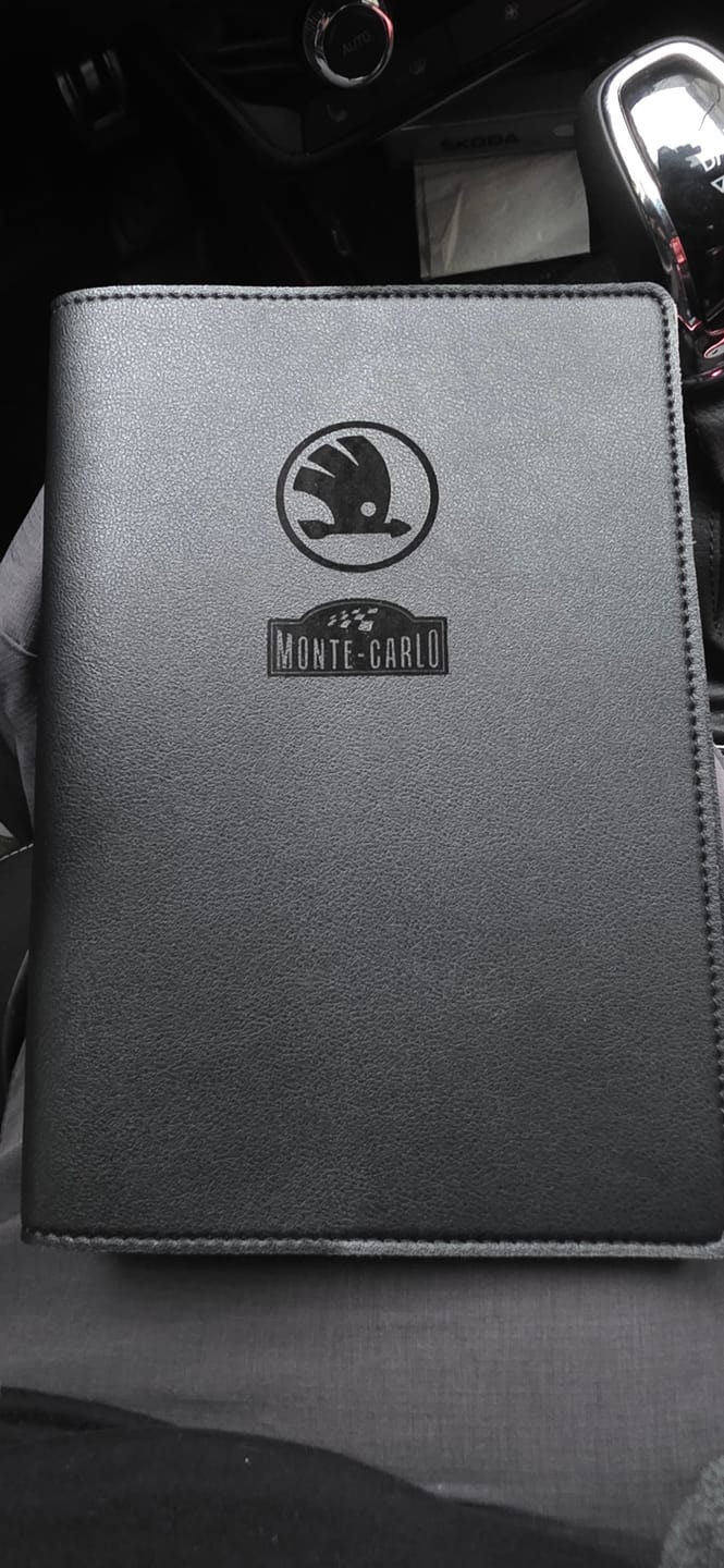 Customer photo review of Porte-document Personnalisé