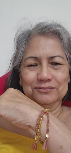 Customer photo review of Tibetan Bracelet of Fortune