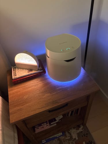 Customer photo review of Carepod One Plus - Stainless Steel Humidifier with Mood Light