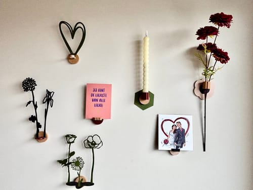 Customer photo review of Vrolijke Karikatuur Hart Tegel – Jouw Foto als Expressieve Karikatuur