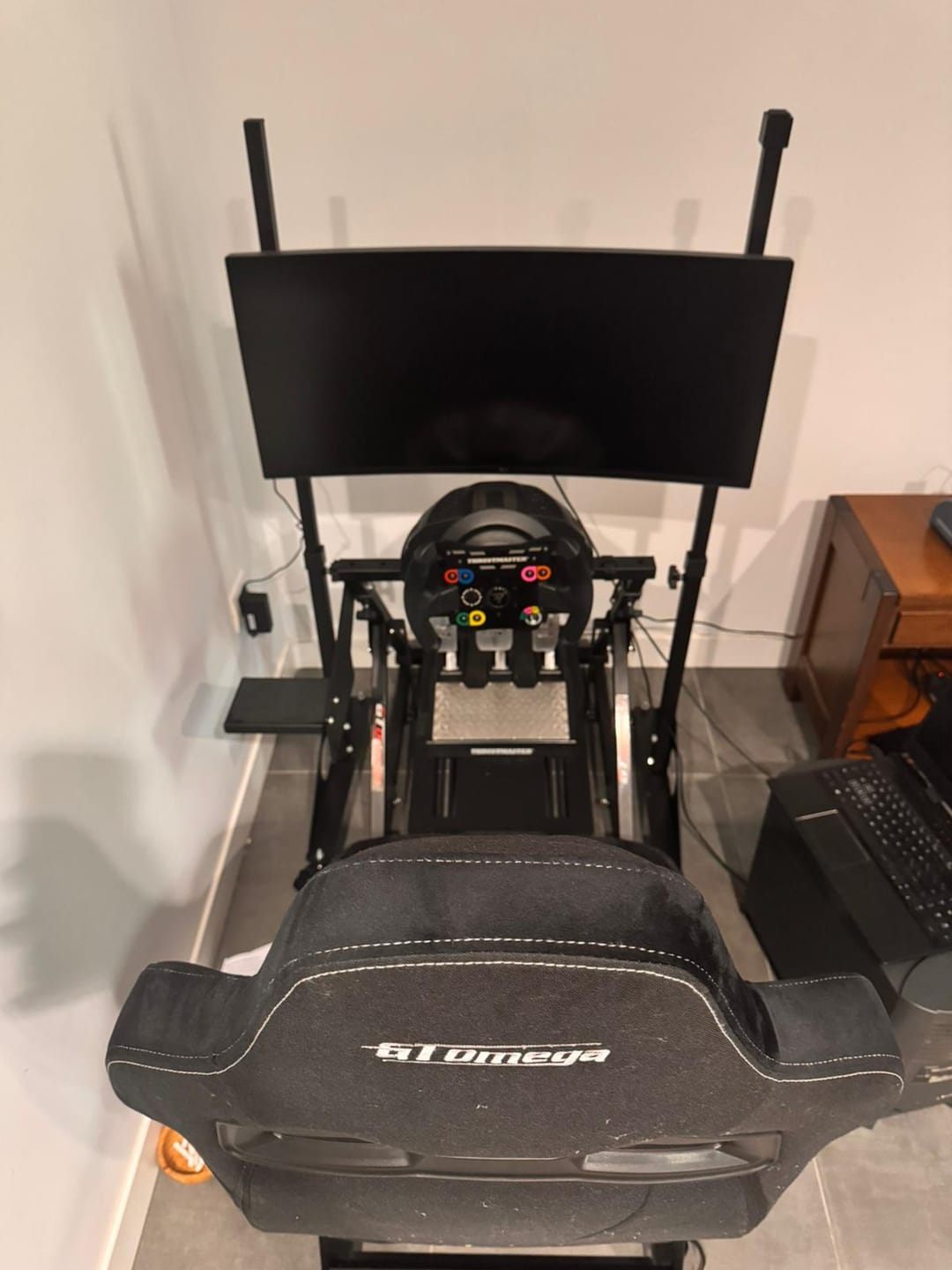 Customer photo review of Portable Monitor Stand