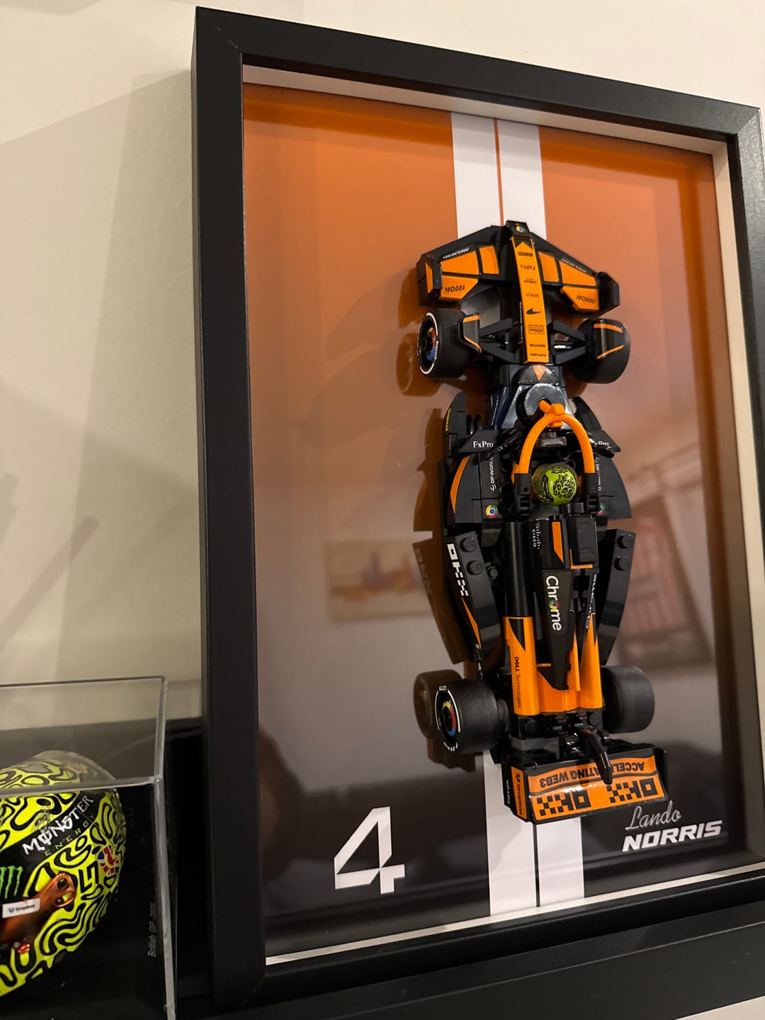 Customer photo review of Lando Norris 2025 Nano Helmet