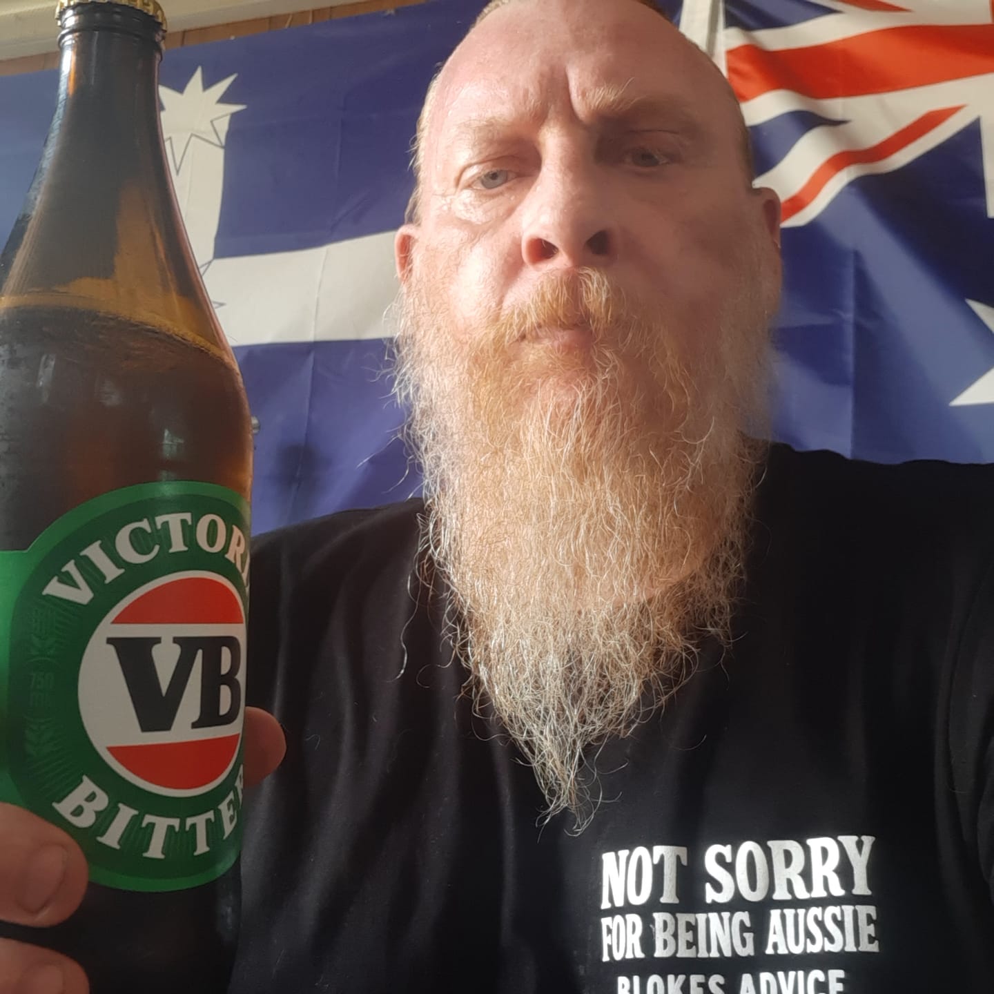 Customer photo review of Not Sorry Tee - Black
