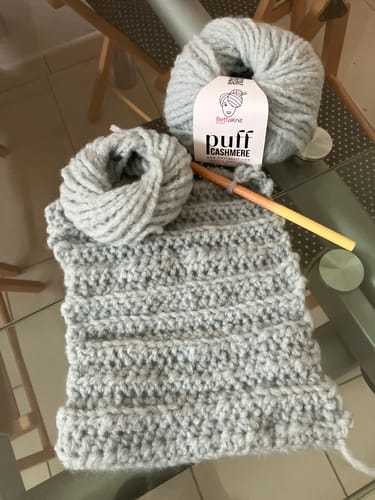 Customer photo review of PUFF CASHMERE