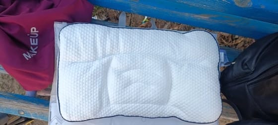 Customer photo review of Ergonomic Kids Pillow