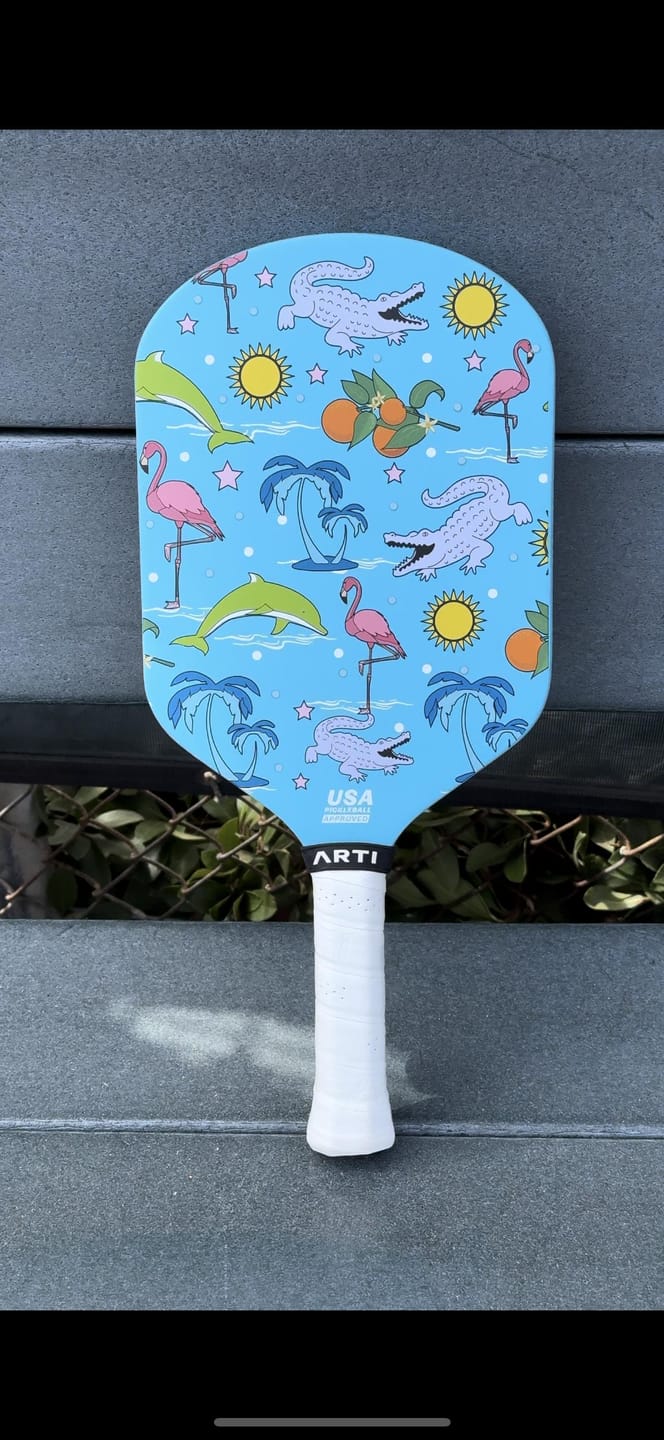 Customer photo review of ARTI 16mm Carbon Fiber "CALIFORNIA" Paddle