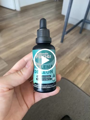 Customer video review of Gotas de Melena de León - Ultra concentrado 50ML