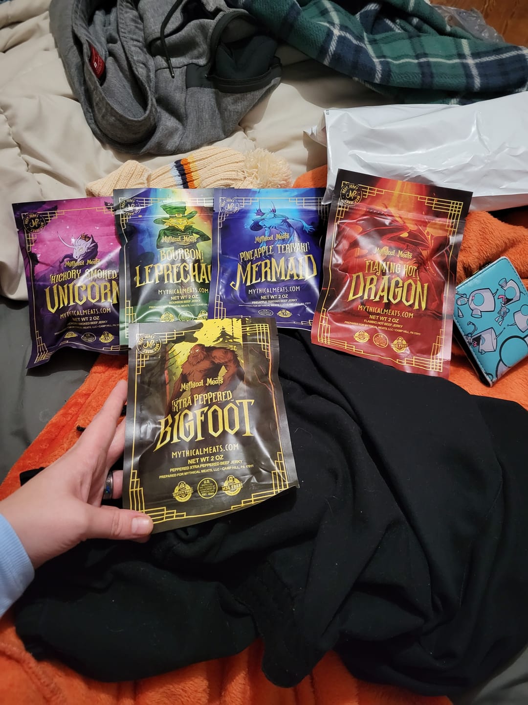 Customer photo review of Mythical Meats® Beef Jerky