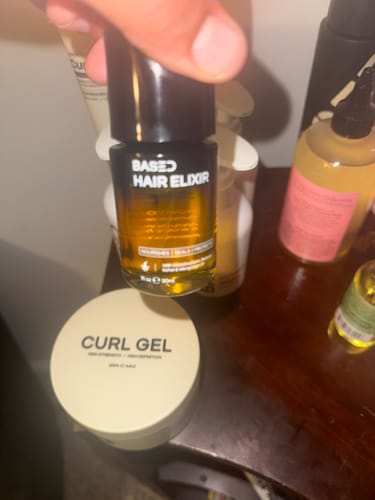 Customer photo review of Hair Elixir