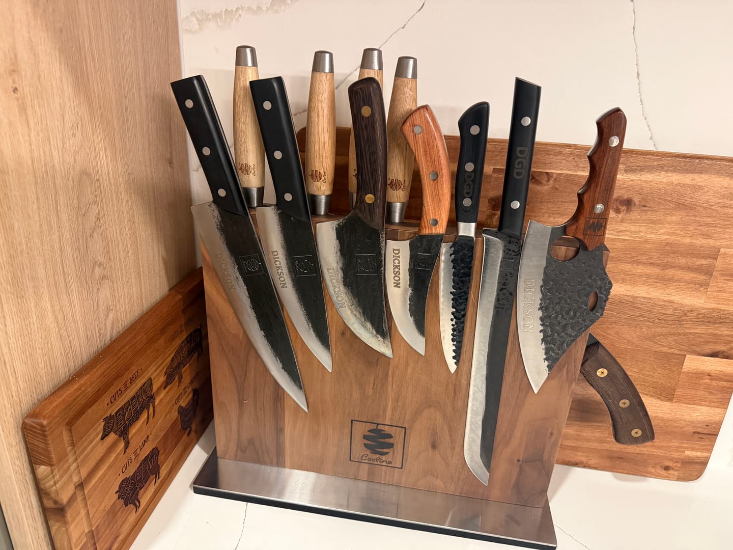 Customer photo review of 5" Fixed Blade