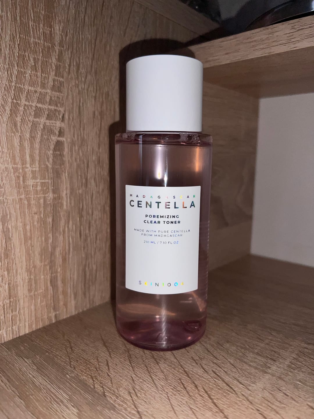 Customer photo review of Toniks poru sašaurināšanai ar centellu SKIN1004 Madagascar Centella Poremizing Clear Toner