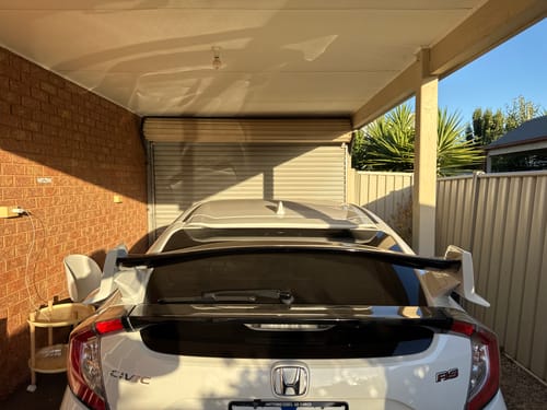 Customer photo review of Type R Style Spoiler Hatchback for Honda Civic 10th Gen FK4/FK5/FK7 2017-2021