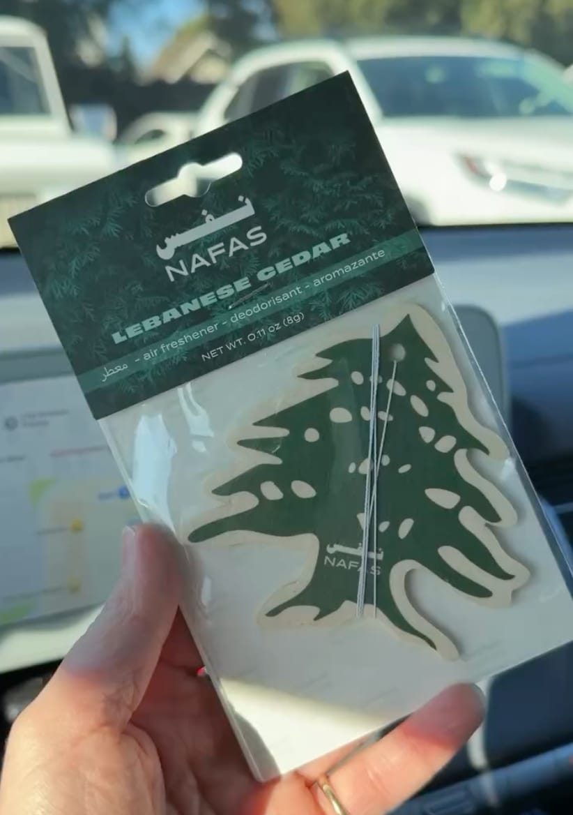 Customer photo review of Lebanese Cedar Air Freshener