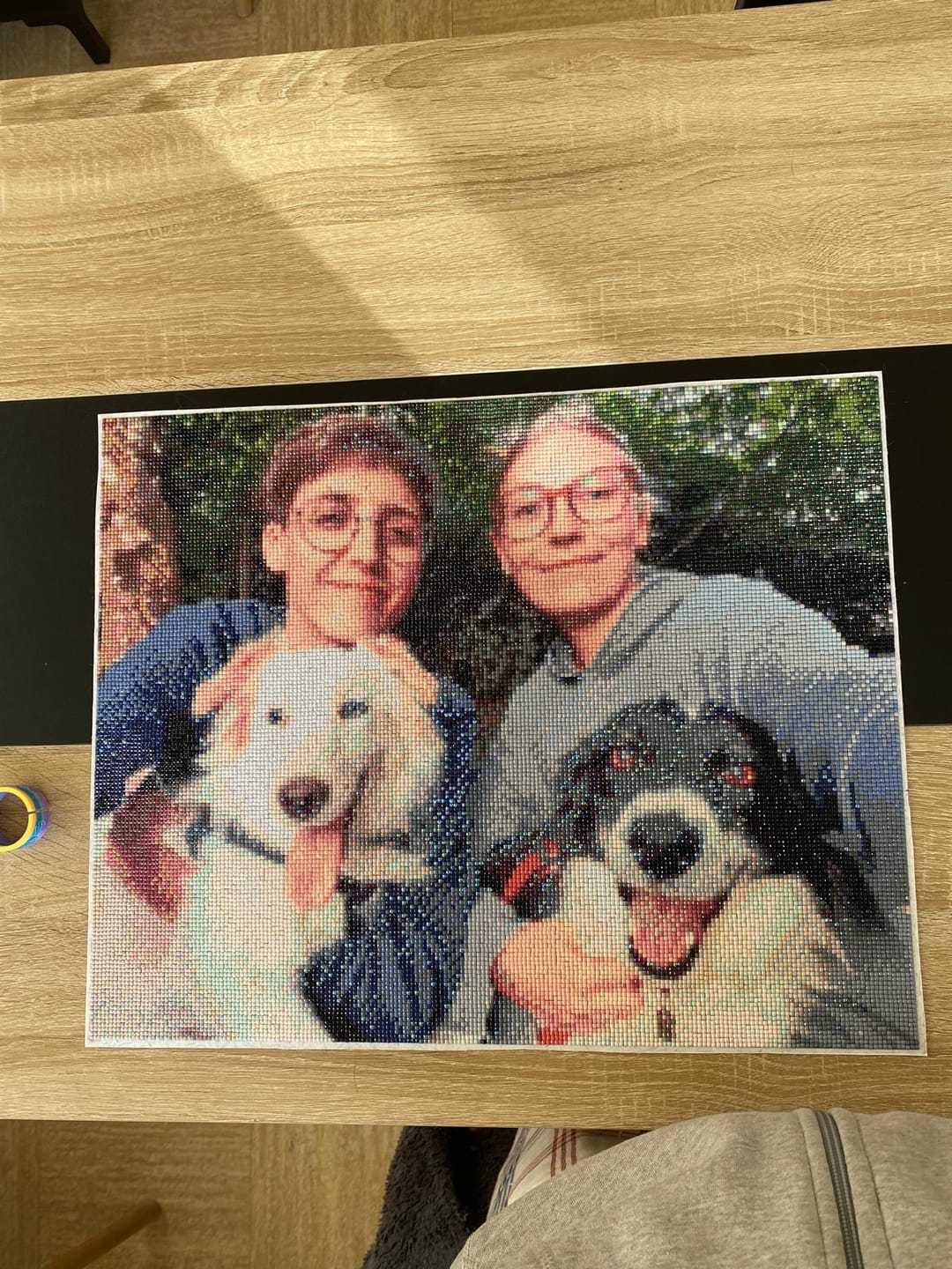 Customer photo review of Broderie Diamant Club™ Kit Personnalisé
