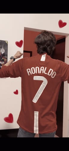 Customer photo review of Ronaldo 2008 - Manga Larga