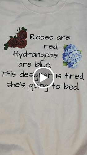 Customer video review of DTF Transfers Upload Your Gang Sheet