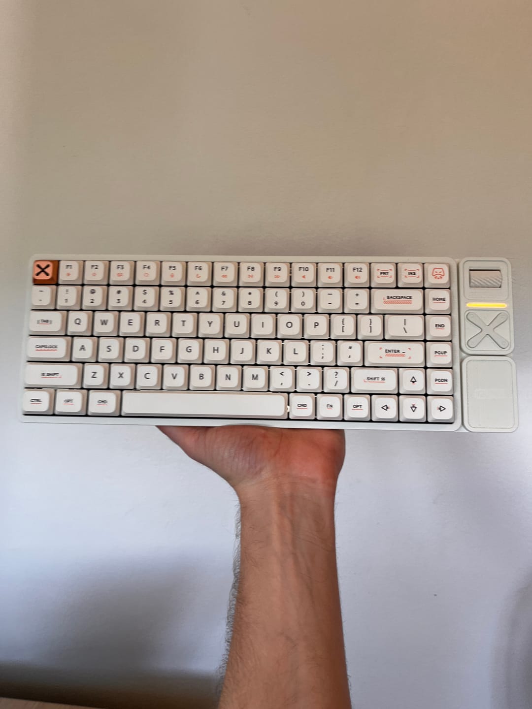Customer photo review of IQUNIX Magi75/96 Aluminum Low Profile Mechanical Keyboard