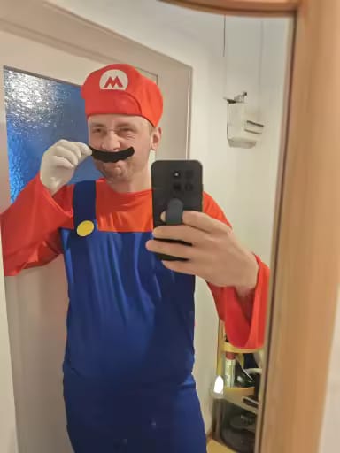 Customer photo review of Mario & Luigi Cosplay Costume – Jumpsuit & Dress Set (Unisex)