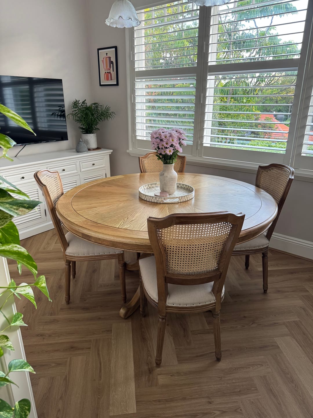 Customer photo review of April Luxury Upholstered Dining Chair