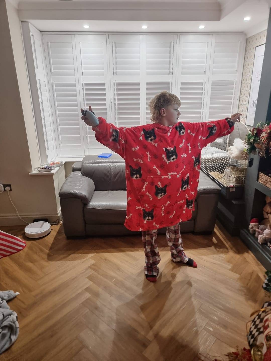 Customer photo review of Custom Cat Hoodie