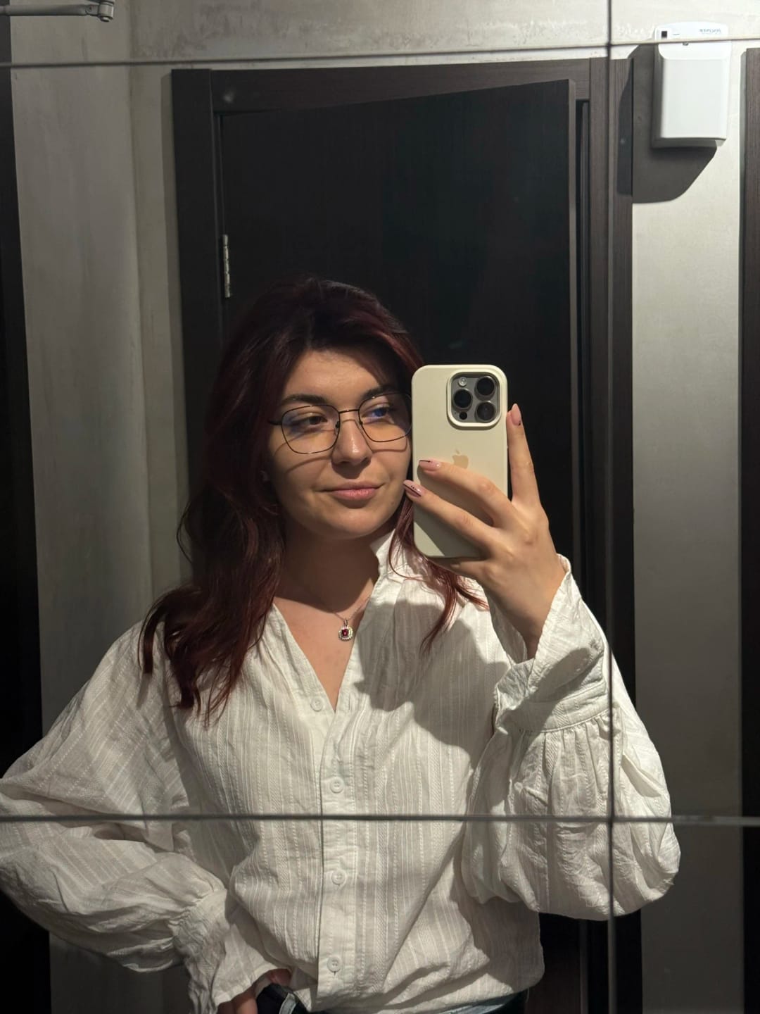Customer photo review of Marielle Oversized Blouse