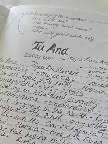 Customer photo review of Three Monthly Planner