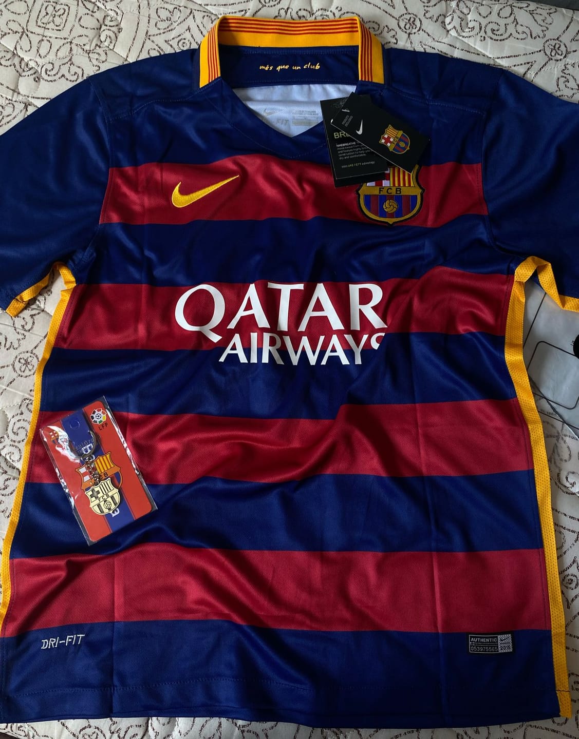 Customer photo review of Camisa Barcelona I 2015/16