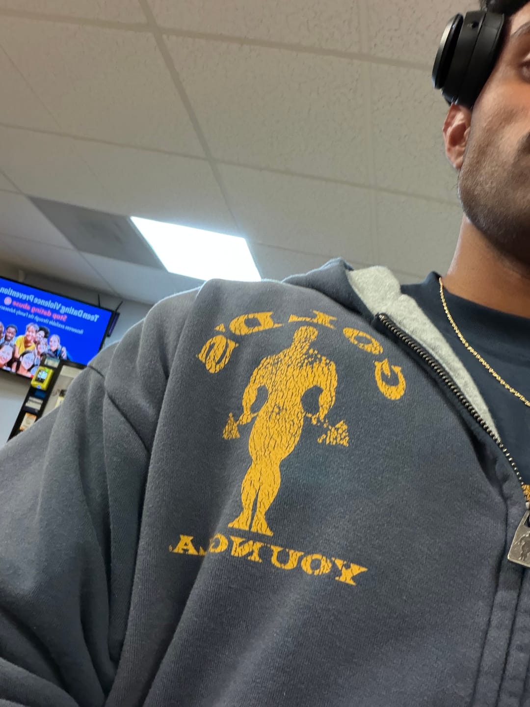 Customer photo review of 5226 - Gold's Iron Legacy Layered Zip-Ups