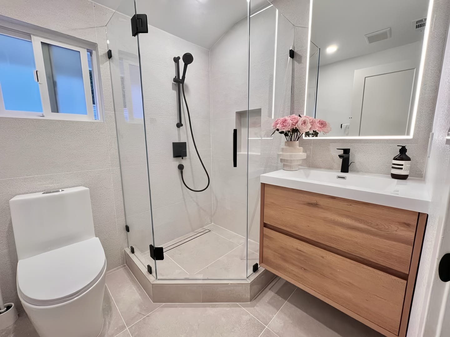 Customer photo review of Fiora 36" Floating Bathroom Vanity