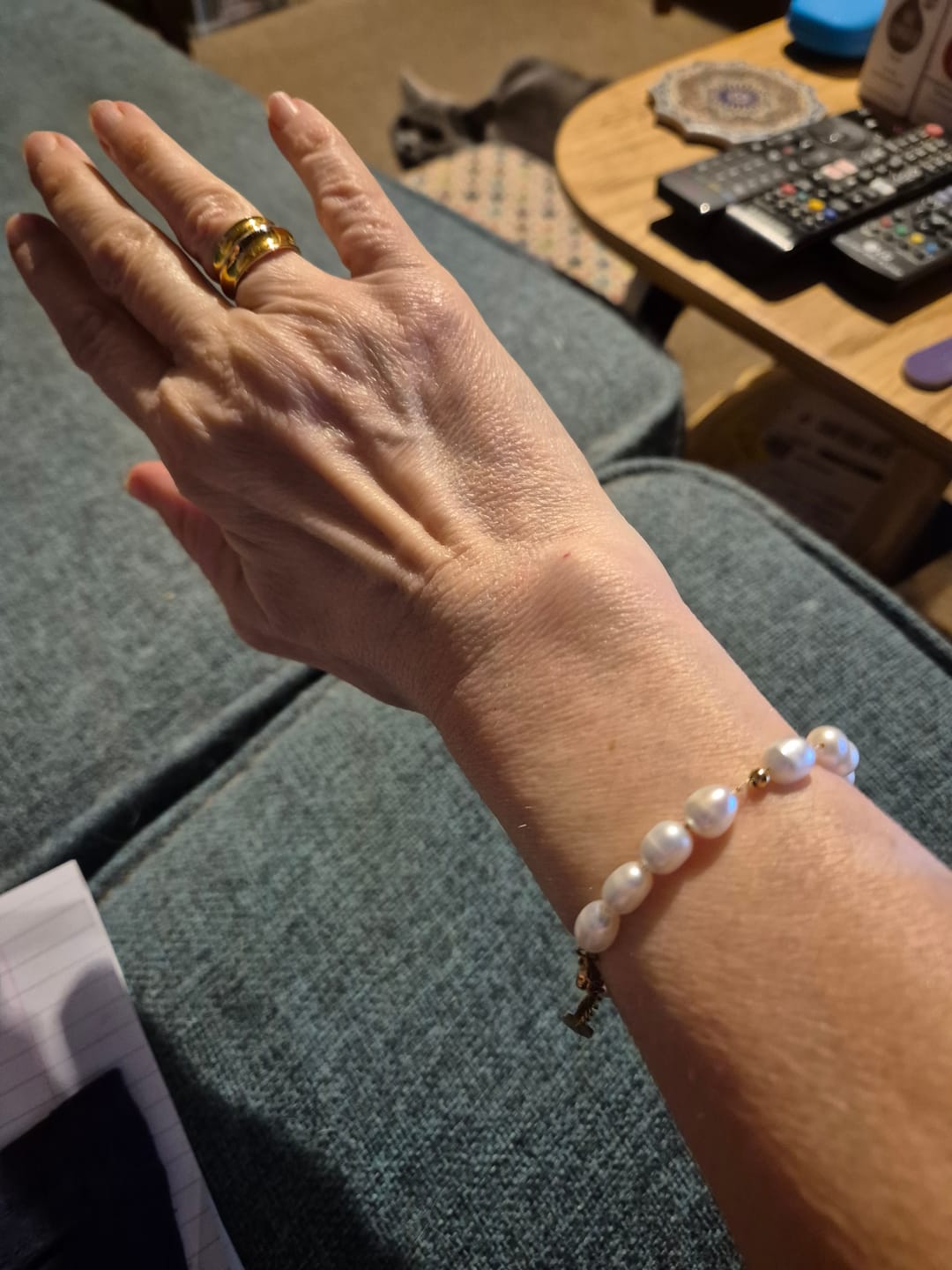 Customer photo review of The Pearl Bracelet