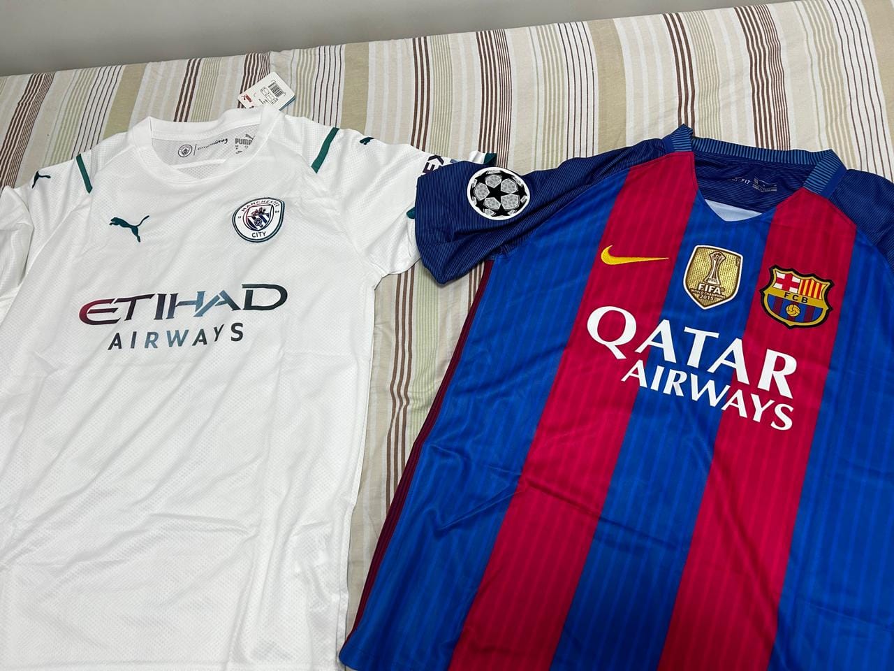 Customer photo review of Camisa Barcelona I 2016/17