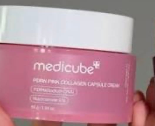 Customer photo review of Kapsulu liftinga krēms ādas tvirtumam Medicube PDRN Pink Collagen Capsule Cream