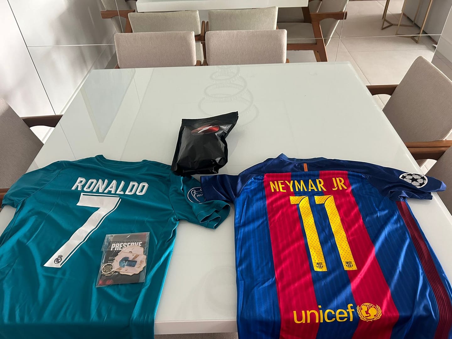 Customer photo review of Camisa Barcelona I 2016/17