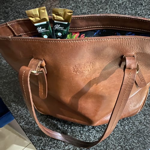 Customer photo review of Glow From Within Collagen Single Servings