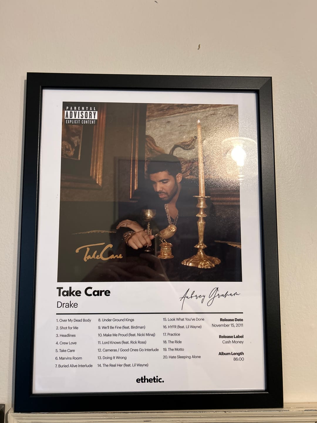 Customer photo review of Take Care