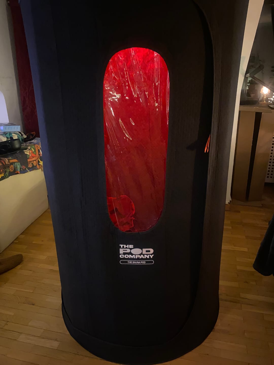 Customer photo review of The Sauna Pod