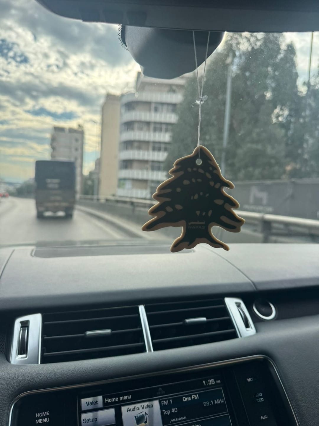 Customer photo review of Lebanese Cedar Air Freshener