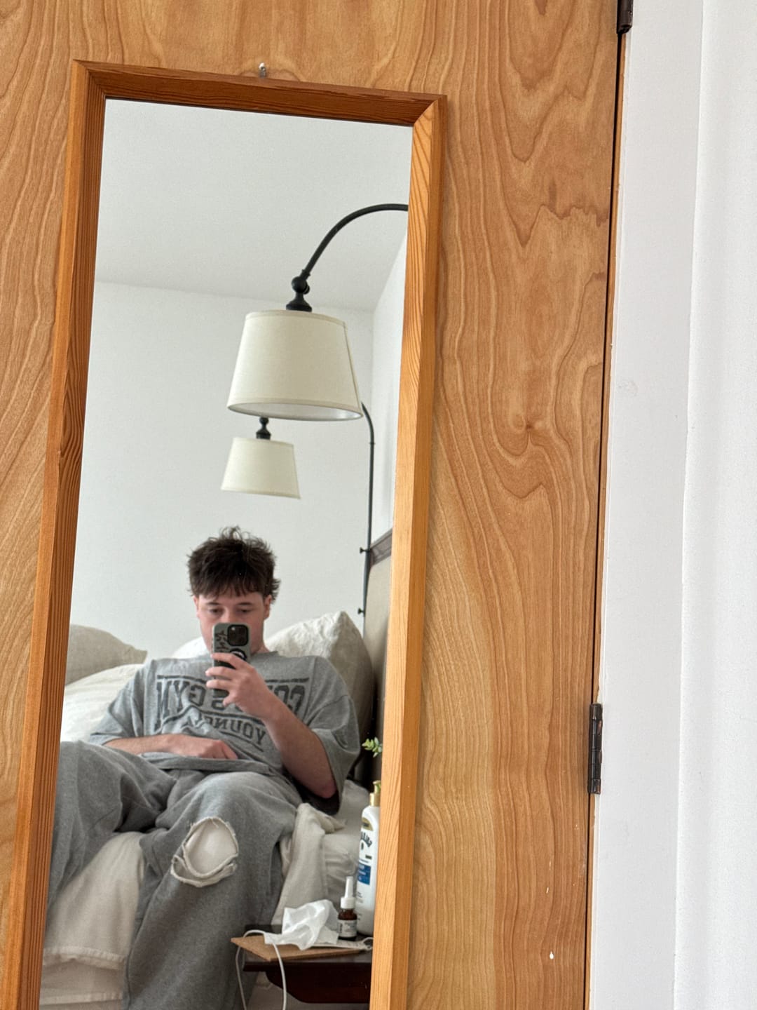 Customer photo review of 2054 - Gold's Iron Legacy Layered Joggers