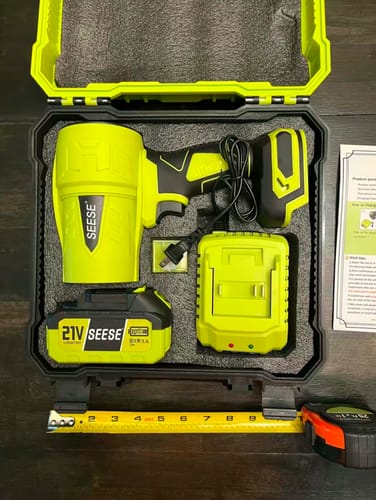 Customer photo review of SEESE Cordless Leaf Blower