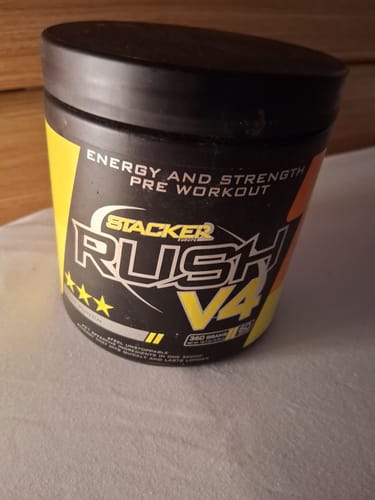 Customer photo review of Stacker 2 - Rush V4 Pre Workout
