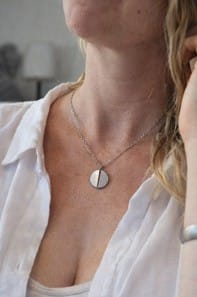 Customer photo review of Neap Tide Necklace
