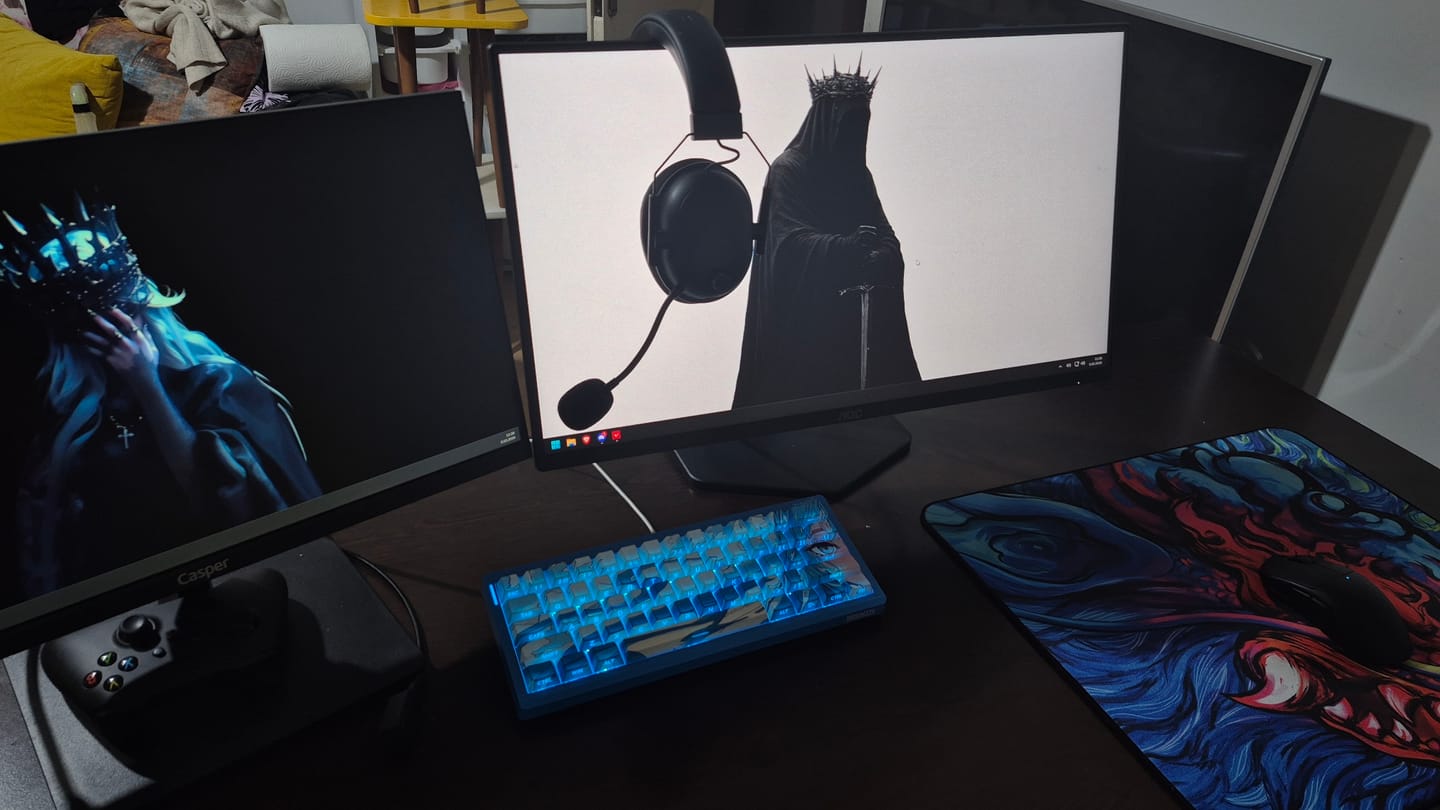 Customer photo review of ESPTiger Blaze V3 Poron Mousepad