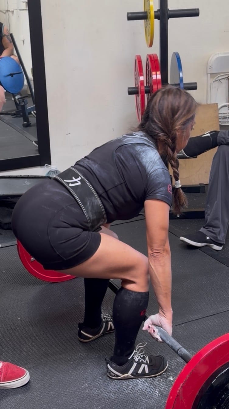 Customer photo review of 10MM Lever Belt 3" Wide - Black