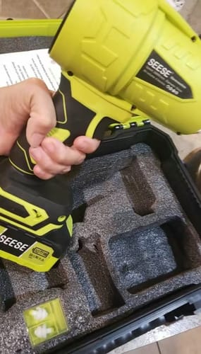 Customer photo review of SEESE Cordless Leaf Blower