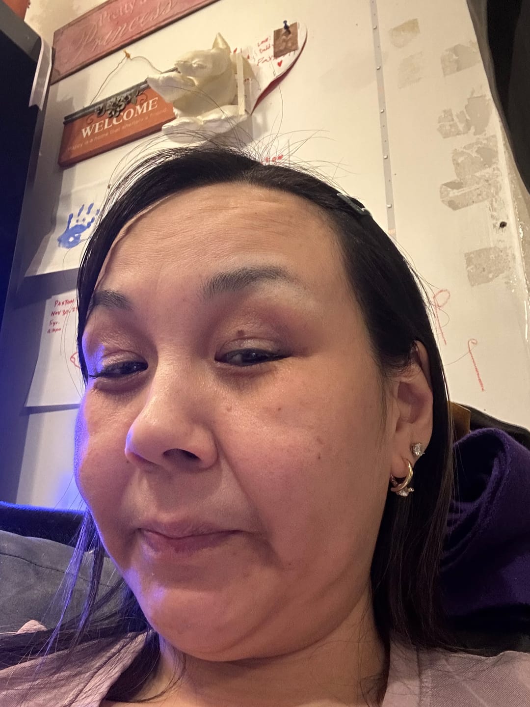 Customer photo review of Jayne Earrings