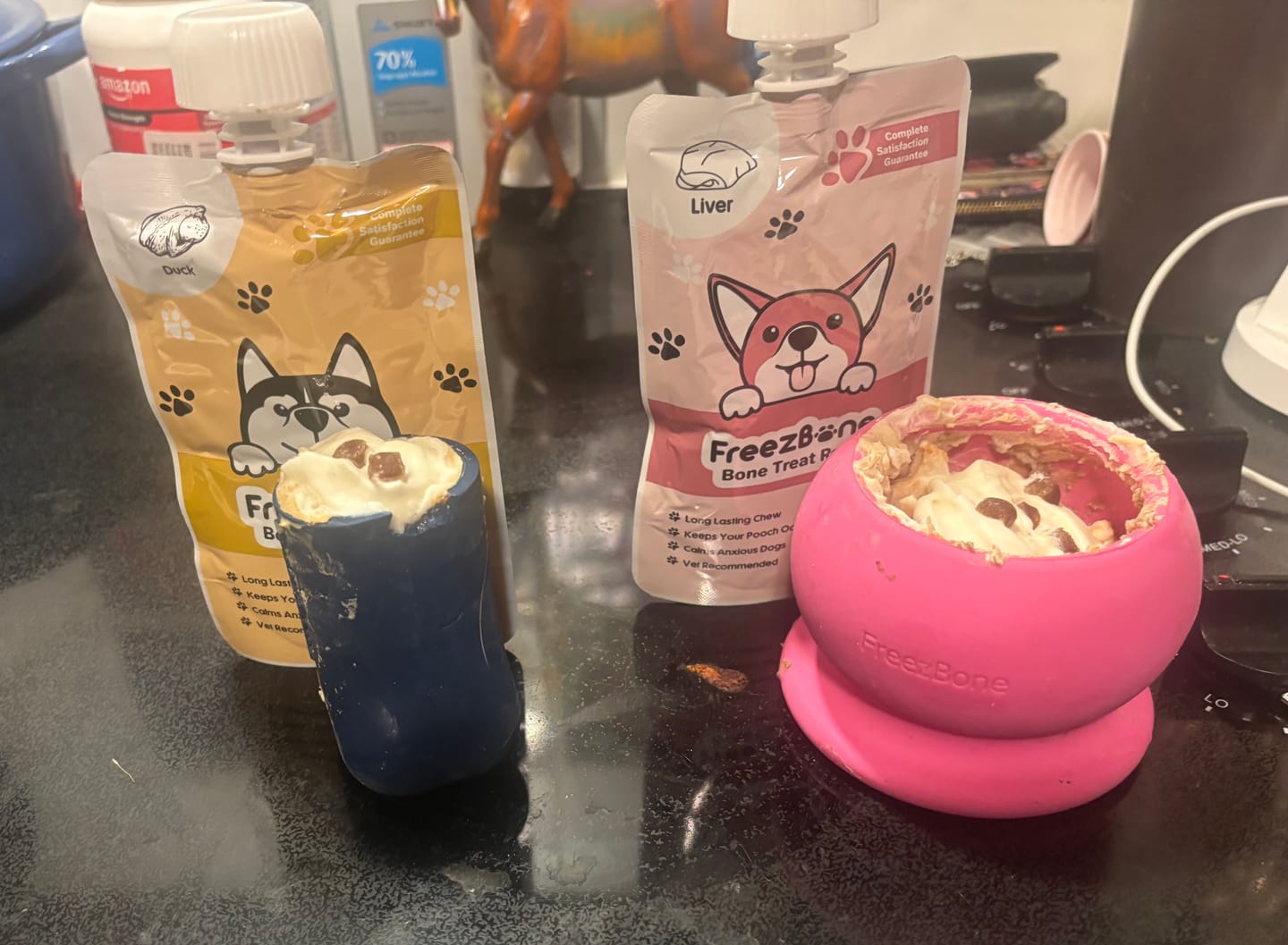 Customer photo review of Bone Refills Dog Meat 90 Grams (4 Pack)®